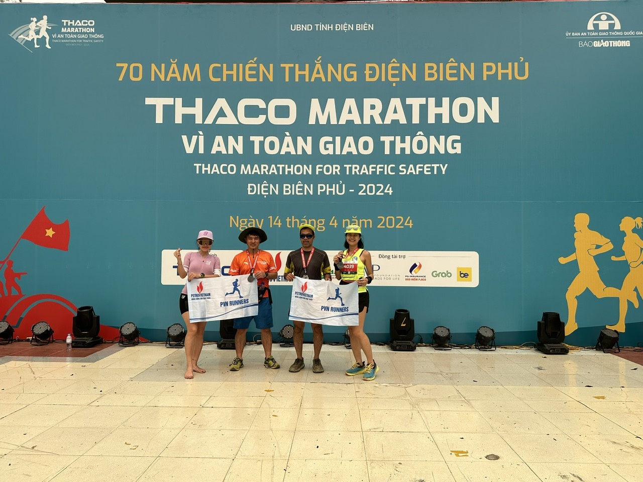 Petrovietnam đồng hành cùng giải chạy THACO Marathon Vì an toàn giao thông - Điện Biên Phủ 2024 Petrovietnam đồng hành cùng giải chạy THACO Marathon Vì an toàn giao thông - Điện Biên Phủ 2024