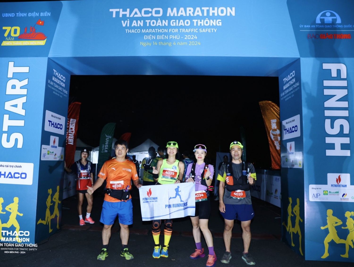 Petrovietnam đồng hành cùng giải chạy THACO Marathon Vì an toàn giao thông - Điện Biên Phủ 2024 Petrovietnam đồng hành cùng giải chạy THACO Marathon Vì an toàn giao thông Điện Biên Phủ 2024
