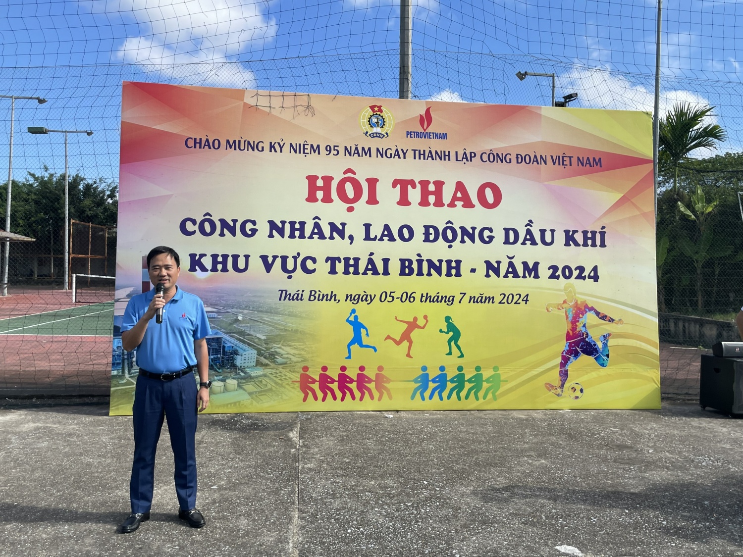 Sôi nổi hội thao Dầu khí khu vực tỉnh Thái Bình năm 2024 Sôi nổi Hội thao công nhân, lao động Dầu khí khu vực tỉnh Thái Bình năm 2024