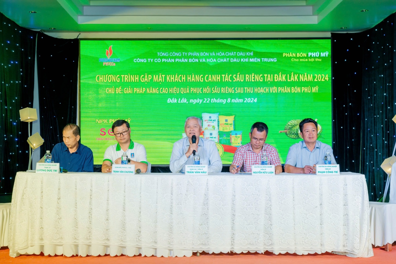 NPK Phú Mỹ đồng hành cùng thủ phủ sầu riêng phát triển bền vững