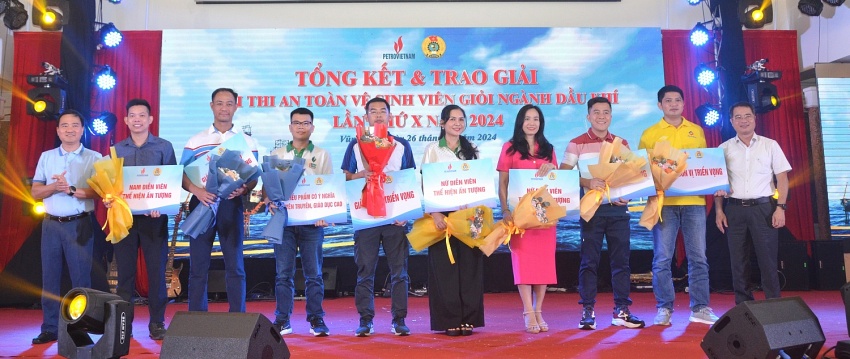 Bế mạc Hội thi An toàn vệ sinh viên giỏi ngành Dầu khí lần thứ X năm 2024 Bế mạc Hội thi An toàn vệ sinh viên giỏi ngành Dầu khí lần thứ X năm 2024