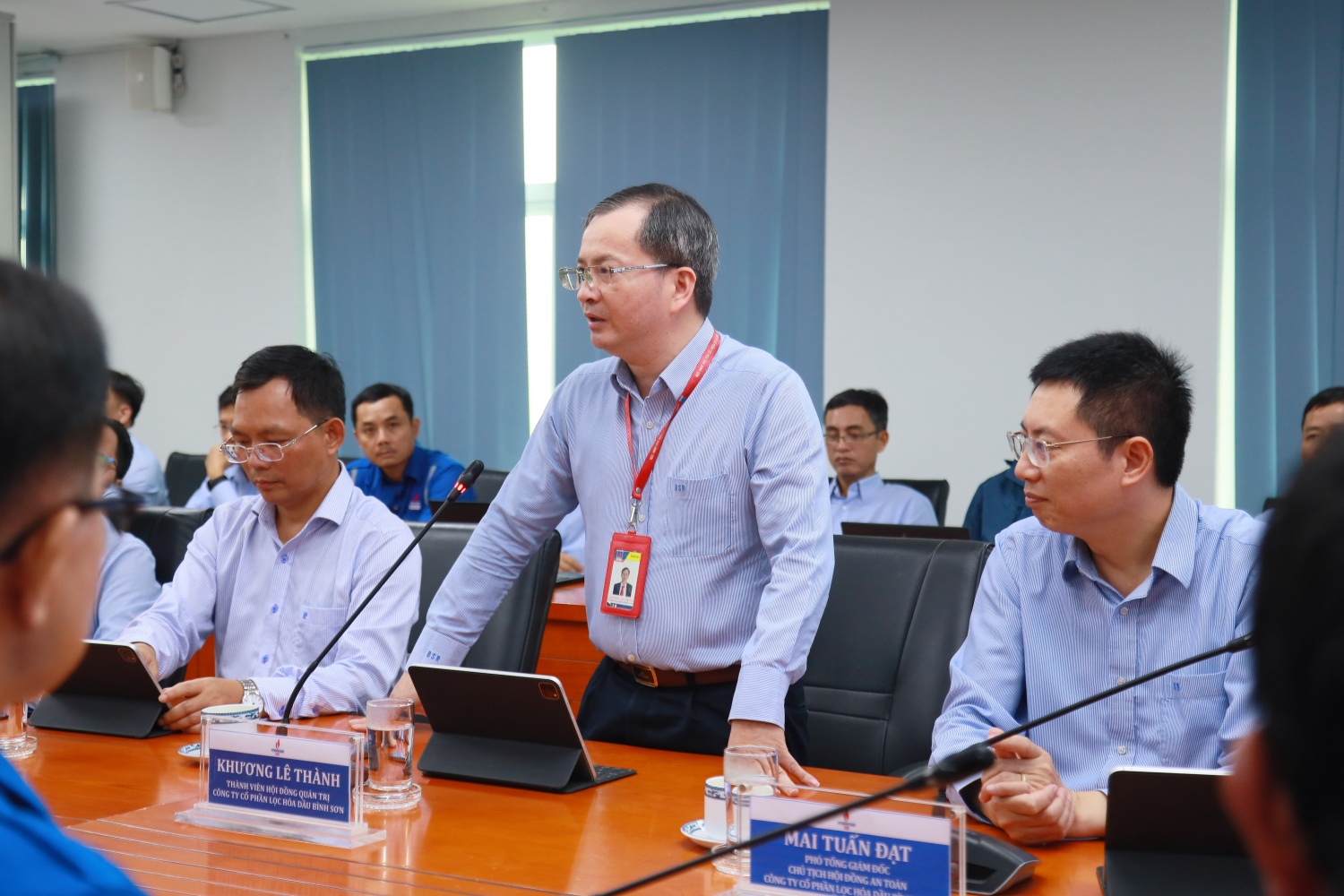 Ông Khương Lê Thành – Thành viên HĐQT BSR phát biểu tại chương trình. Ông Khương Lê Thành – Thành viên HĐQT BSR phát biểu tại chương trình.