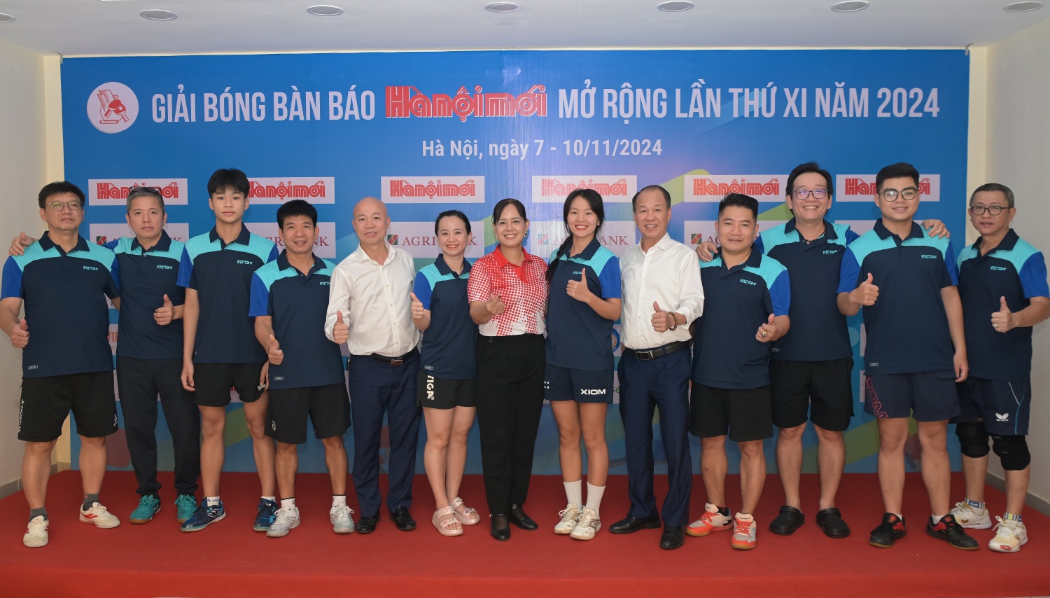 Khởi tranh Giải bóng bàn Báo Hà Nội Mới mở rộng 2024 Khởi tranh Giải bóng bàn Báo Hà Nội Mới mở rộng 2024