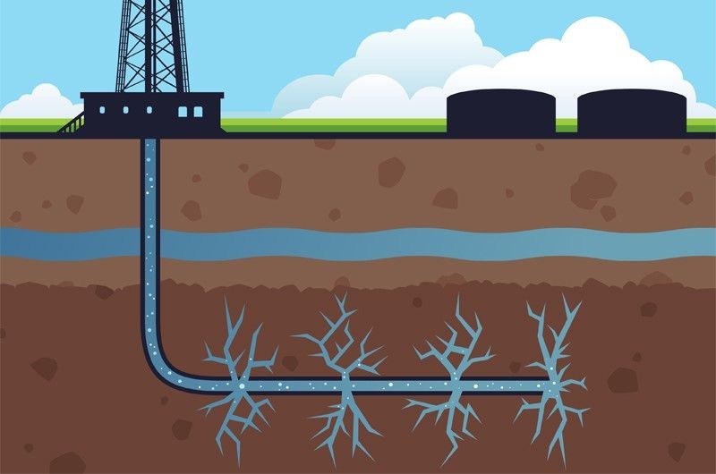 Hơn 95% giếng dầu khí tại Mỹ dựa vào khoan thủy lực (fracking). (Ảnh minh họa)