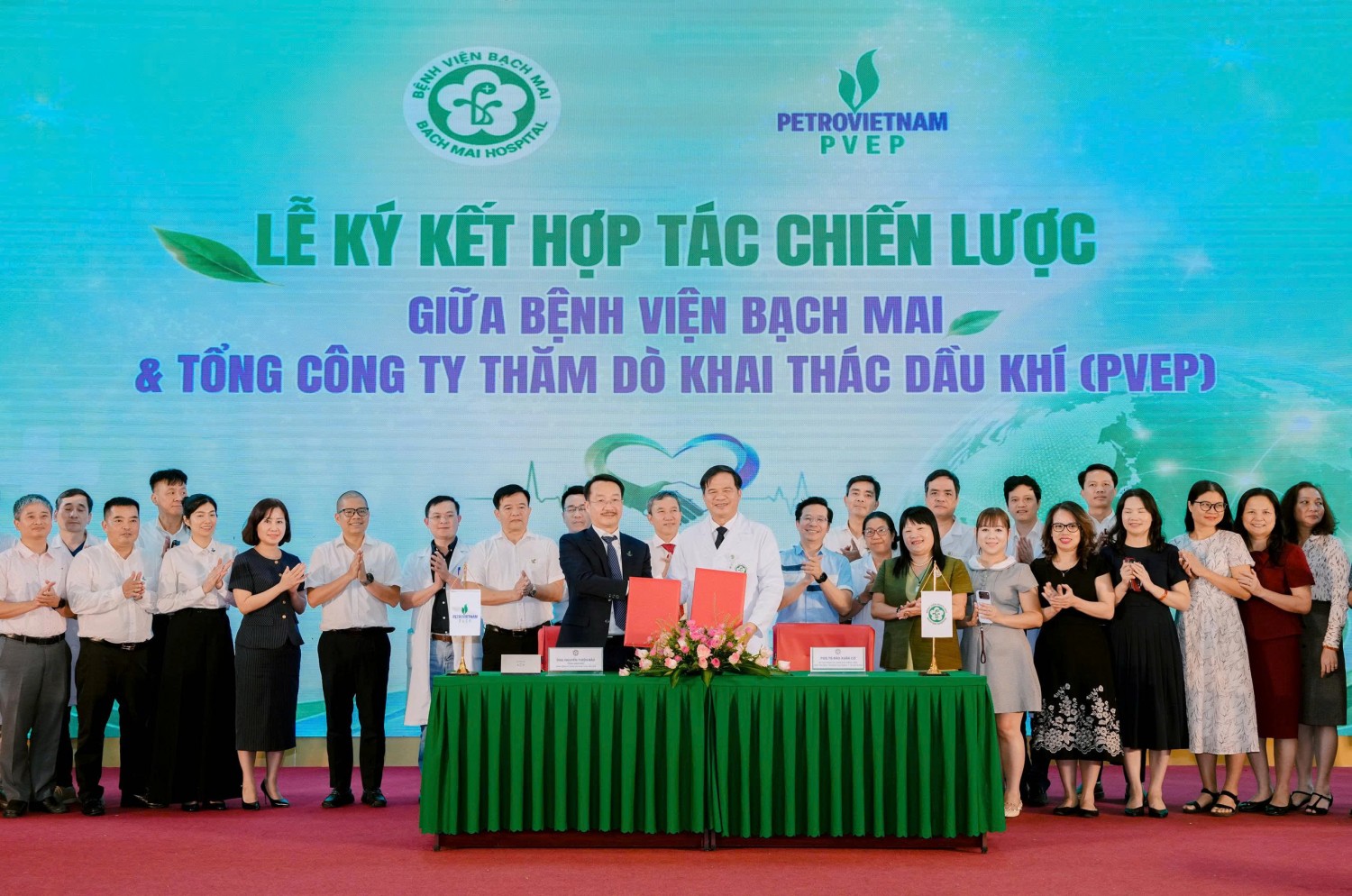 PVEP và Bệnh viện Bạch Mai trở thành đối tác chiến lược.