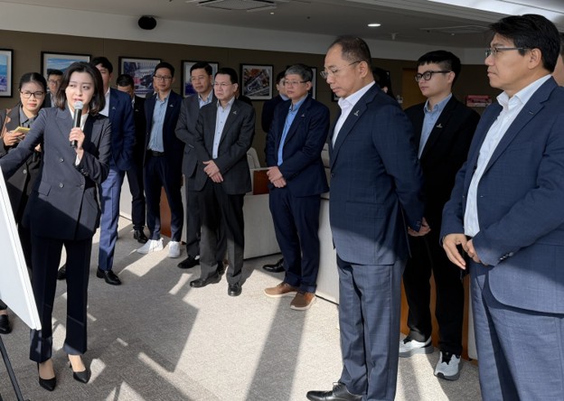 The delegation tours Doosan Enerbility's manufacturing plant and the Saeul Nuclear Power Plant.