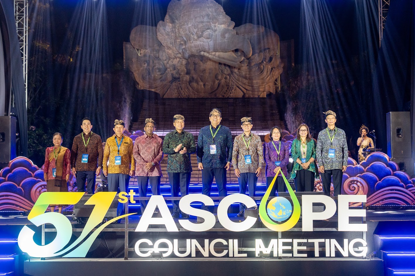 Các thành viên Hội đồng ASCOPE.
